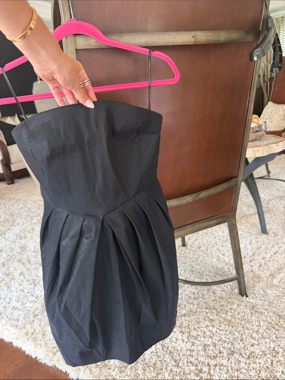 Classic Strapless Black Cocktail Dress Perfect LBD
